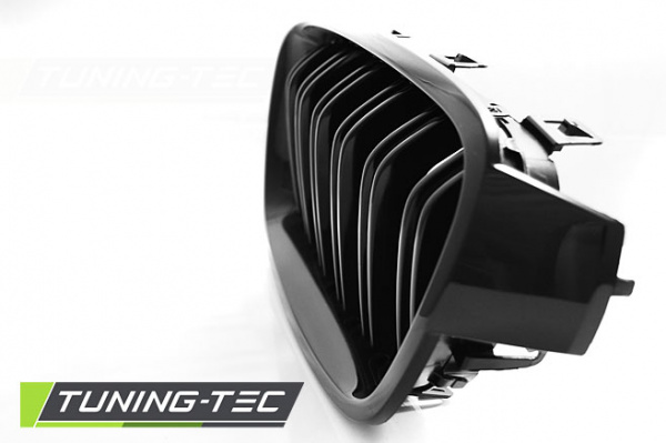 Upgrade Sportgrill Nieren für BMW 3er F30/F31 Limousine/Touring 11-18 Hochglanz schwarz in Doppelsteg Design